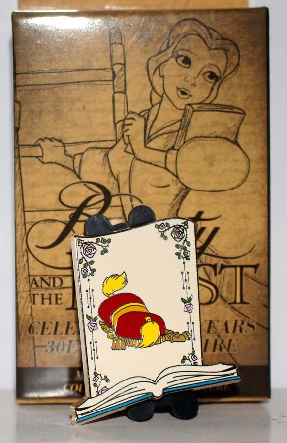 Disney Beauty and the Beast Celebrating 30 Years Mystery Pin Footstool
