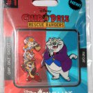 Disney Heroes vs. Villains Action Figure Series Pin Set Chip & Dale Rescue Rangers Ltd Edition 1000