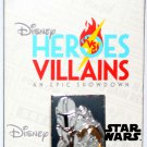Disney Heroes vs. Villains Mystery Pin Star Wars Boba Fett Limited Release Disney Heroes vs. Villains Mystery Pin Star Wars Boba Fett Limited Release