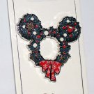 Disney Christmas 2021 Pin Hidden Mickey Wreath Disney Christmas 2021 Pin Hidden Mickey Wreath