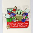 Disney Christmas 2021 Pin Mandalorian's The Child