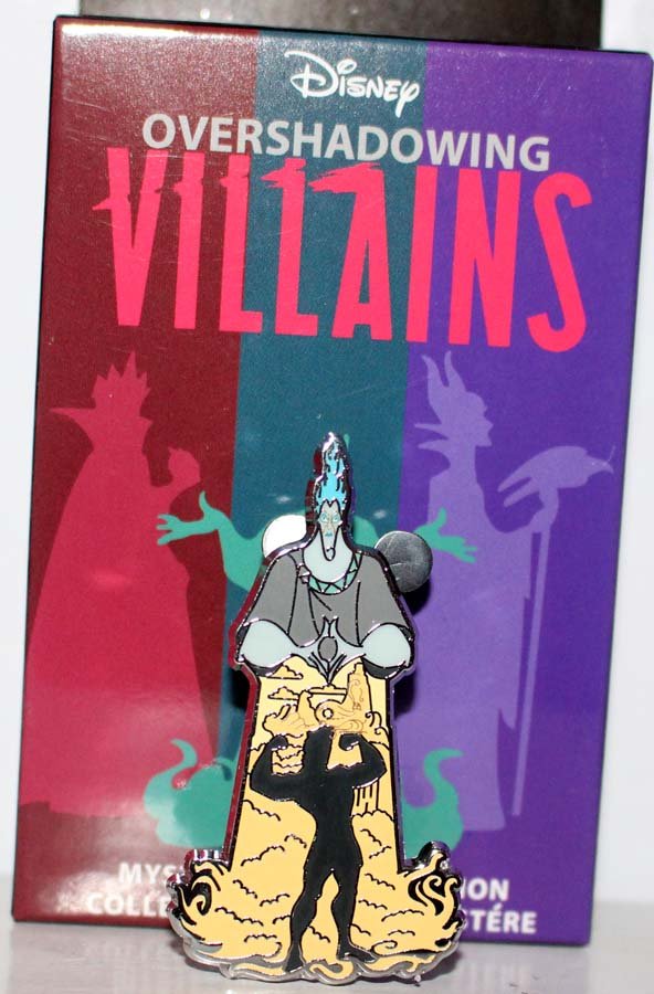 Disney Overshadowing Villains Mystery Pin Collection Hades Limited Release