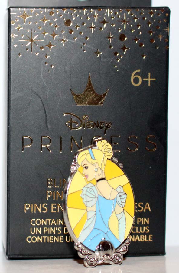 Loungefly Disney Princess Stained Glass Blind Box Pin Cinderella