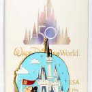Loungefly Disney Walt Disney World 50th Anniversary Blind Box Pin Mickey at Cinderella Castle Loungefly Disney Walt Disney World 50th Anniversary Blind Box Pin Mickey at Cinderella Castle