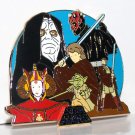 Disney Star Wars Character Cluster Jumbo Pin Episodes I-III Limited Edition 3000 Disney Star Wars Character Cluster Jumbo Pin Episodes I-III Limited Edition 3000