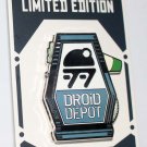 Disney Star Wars Galaxy's Edge Droid Depot Slider Pin GNK and D-0 Limited Edition 30500