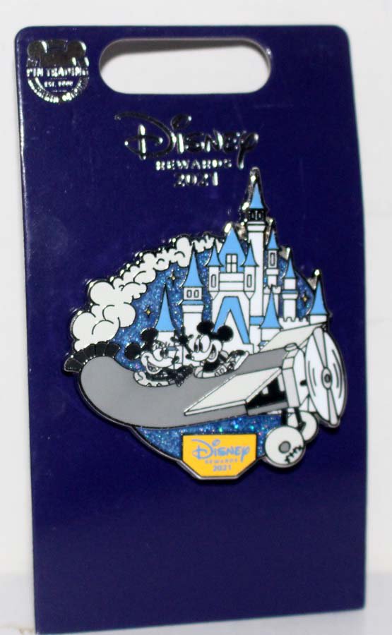 Disney Rewards 2021 Chase Visa Cardmember Exclusive Pin Plane Crazy ...