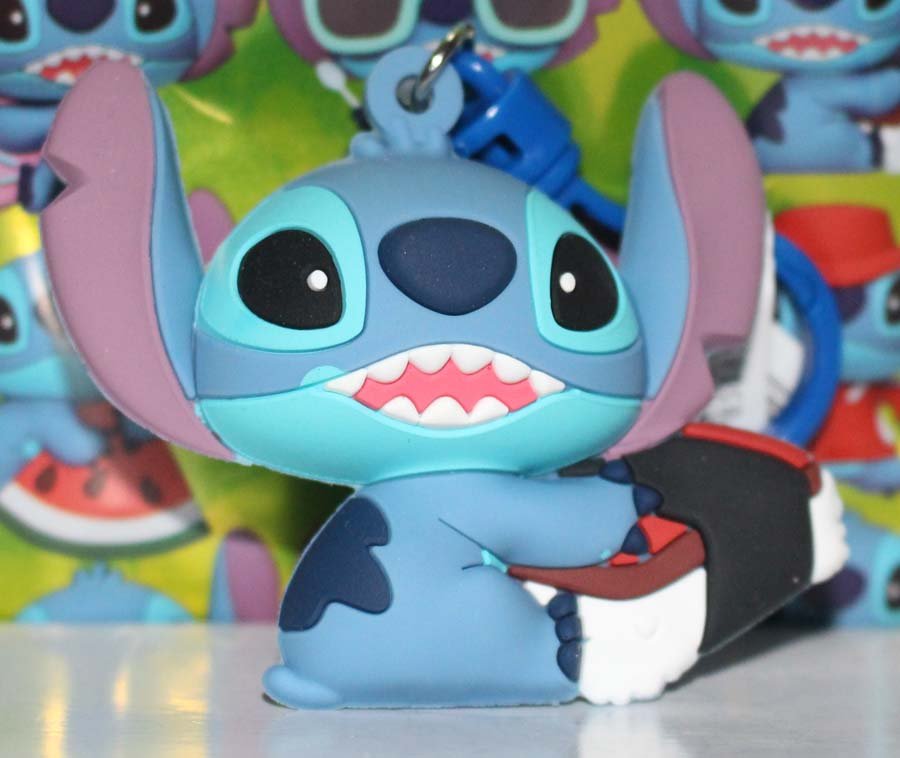 stitch figural bag clip