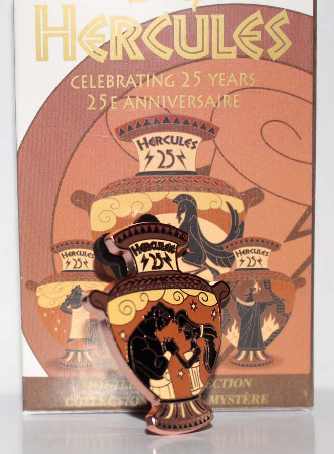 Disney Hercules 25th Anniversary Mystery Pin Collection Hercules And Megara Limited Release 3935