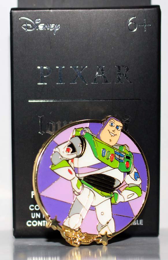 Loungefly Disney Pixar Stained Glass Character Blind Box Pin Buzz Lightyear 7072