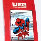 Disneyland Resort Avengers Campus W.E.B. Pin Spider-Man on Notebook Paper Disneyland Resort Avengers Campus W.E.B. Pin Spider-Man on Notebook Paper