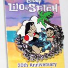 Disney Lilo & Stitch 20th Anniversary Pin Nani Lilo Stitch Limited Release Disney Lilo & Stitch 20th Anniversary Pin Nani Lilo Stitch Limited Release