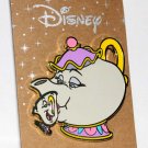 Disney Beauty and the Beast Mother's Day Pin Mrs. Potts and Chp
