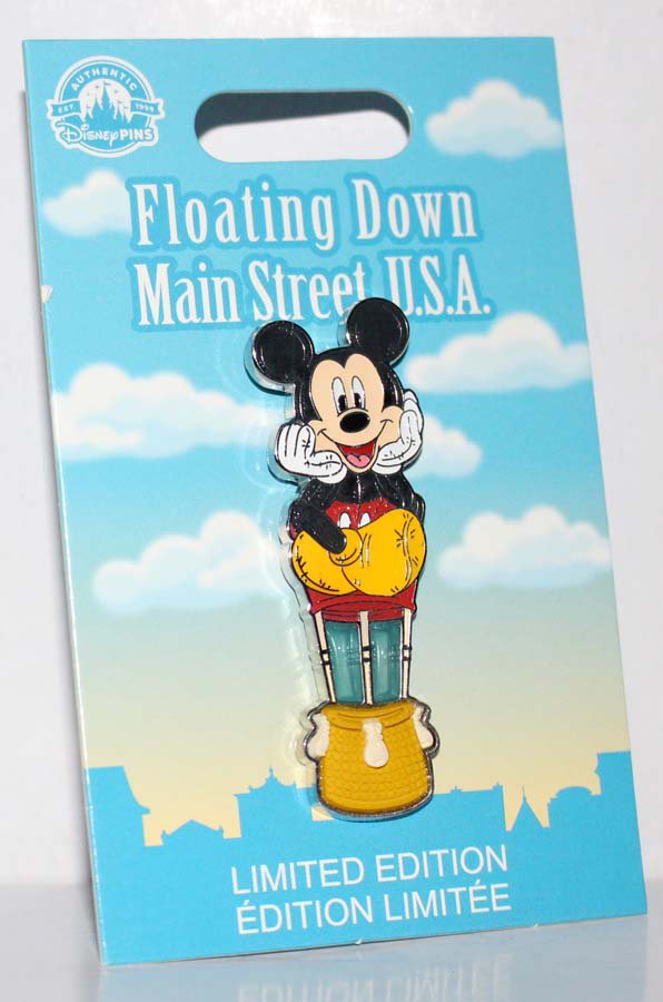 Disney Floating Down Main Street Pin Mickey Mouse Limited Edition 4000