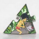 Disneyland Is Home Puzzle Piece Pin Jungle Book's Mowgli and Baloo Limited Edition 500