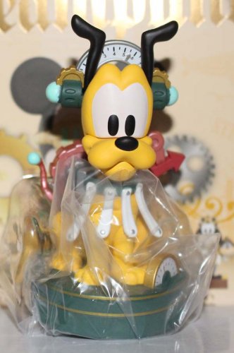 Miniso Disney Steampunk Mickey And Friends Figure Collection Pluto