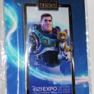 Disney D23 Expo 2022 Banner Pin Buzz Lightyear and Sox Limited Edition 1000 Disney D23 Expo 2022 Banner Pin Buzz Lightyear and Sox Limited Edition 1000