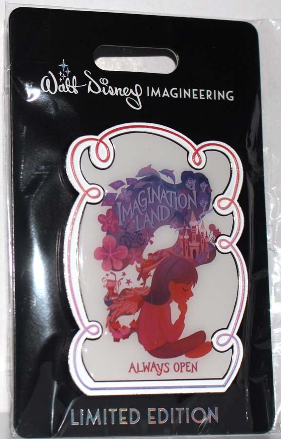 Walt Disney Imagineering WDI Inside Out Poster Pin Imagination Land ...