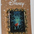 Disney Little Mermaid Princess and Villain Gold Frame Pin Ariel and Ursula Disney Little Mermaid Princess and Villain Gold Frame Pin Ariel and Ursula