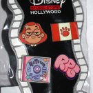 Disney Studio Store Hollywood DSSH Turning Red Set of 4 Pins Limited Edition 400 Disney Studio Store Hollywood DSSH Turning Red Set of 4 Pins Limited Edition 400