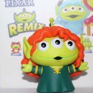 Miniso Disney Pixar Remix Little Green Man as Merida 3" Firgure wih Collector Card