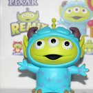Miniso Disney Pixar Remix Little Green Man as Sulley 3" Firgure wih Collector Card