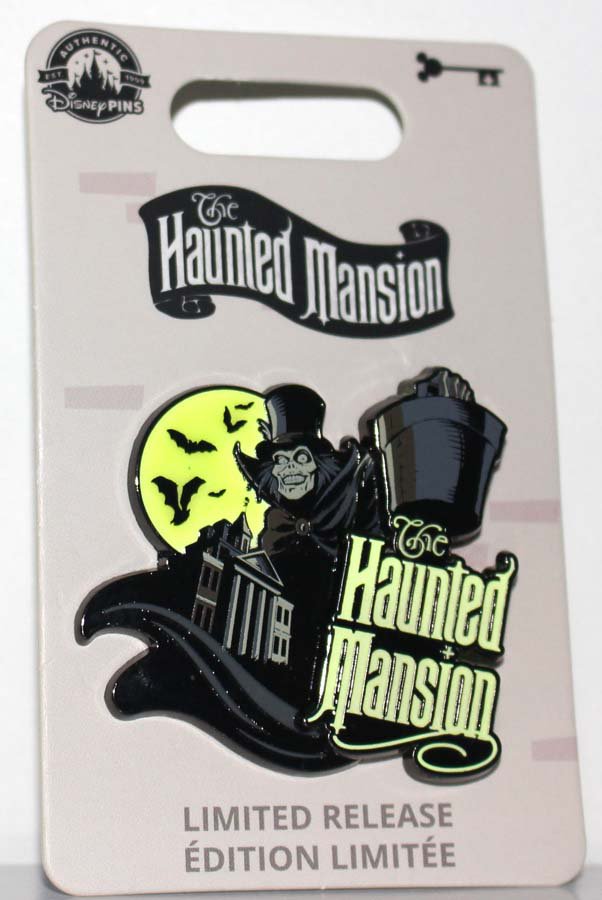 Disneyland Resort Haunted Mansion GlowintheDark Hatbox Ghost Pin