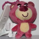 Miniso Disney Toy Story Lotso Plush Bag Clip NWT Miniso Disney Toy Story Lotso Plush Bag Clip NWT