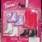 Mattel Barbie Little Extras Sporty Boots 4 Pairs MOC