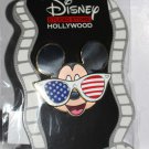 Disney Studio Store Hollywood DSSH Patriotic Sunglasses Pin Mickey Mouse Limited Edition 400 Disney Studio Store Hollywood DSSH Patriotic Sunglasses Pin Mickey Mouse Limited Edition 400