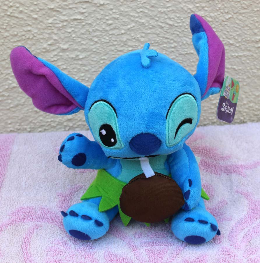 Disney Stitch Small Plush with Coconut