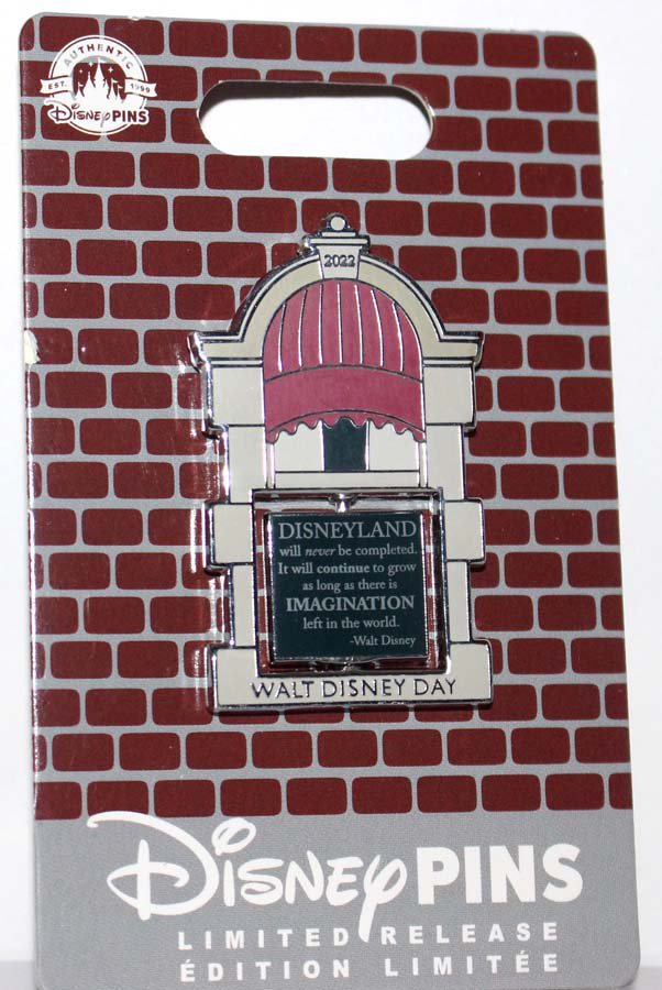 Walt disney day 2022 spinner pin mickey mouse limited release