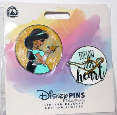 Disney Princess 2-Pin Set Jasmine Follow Your Heart Limited Release