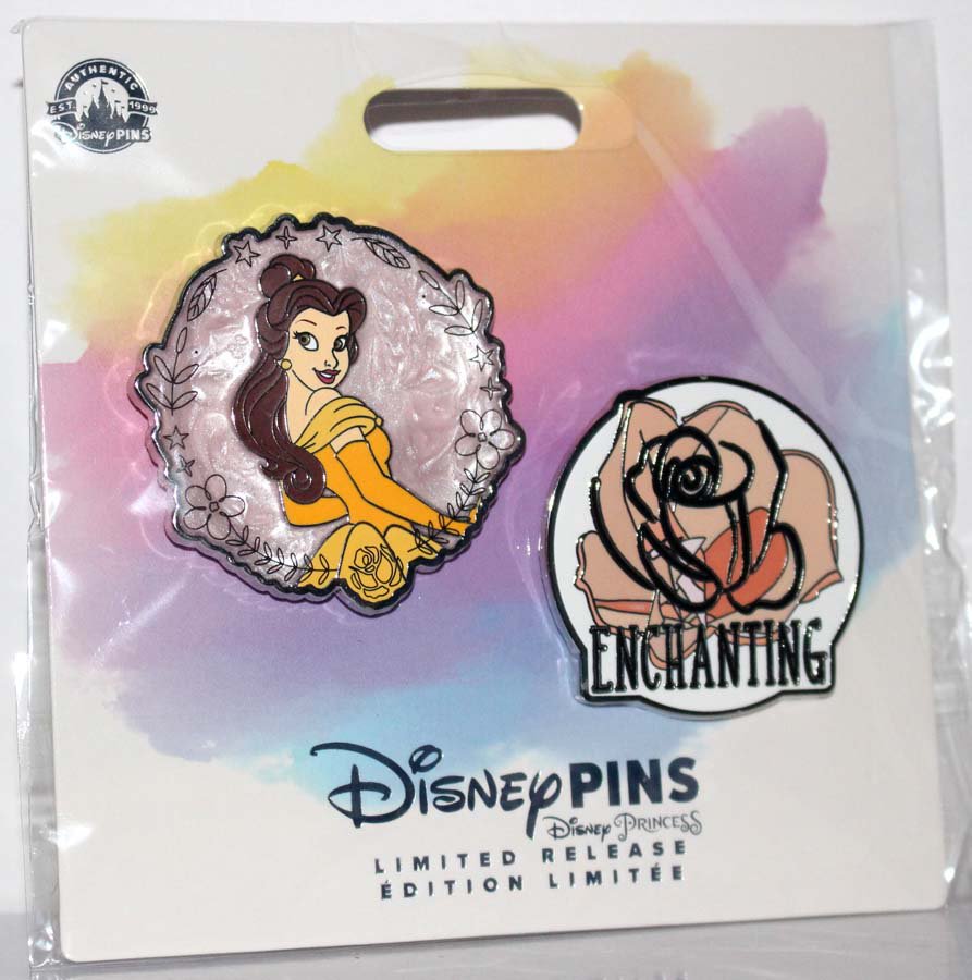 Disney Princess 2-Pin Set Belle Enchanting Limited Release