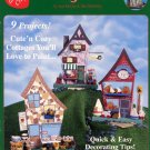 Lara's Crafts Cottage Lane Booklet 1996 - 9 Houses 14" Tall to Make from Wood and Paint
