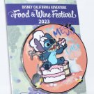 Disney California Adventure Park Food & Wine Festival 2023 Pin Stitch Limited Release
