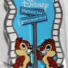 Disney Studio Store Hollywood DSSH Characters at HIghland Avenue Pin Chip and Dale Disney Studio Store Hollywood DSSH Characters at HIghland Avenue Pin Chip and Dale