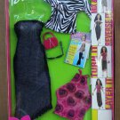 Mattel Barbie Fashion Avenue Mix and Match Zebra Stripe Fashion 2001 NRFB