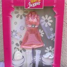 Mattel Teen Skipper Fashion Sparkly Pink and Silver 1998 NRFB