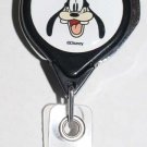 Disney Employee Center Retractable ID Card Clip with Carabiner Clasp Goofy Disney Employee Center Retractable ID Card Clip with Carabiner Clasp Goofy