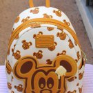 Loungefly Disney Parks Mickey Mouse Waffle Mini Backpack NWT