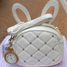 Disney Alice in Wonderland White Rabbit Cross Body Purse Quilted NWT Disney Alice in Wonderland White Rabbit Cross Body Purse Quilted NWT