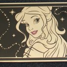 Walt Disney Imagineering WDI Platinum Princess Pin Belle Limited Edition 300 Walt Disney Imagineering WDI Platinum Princess Pin Belle Limited Edition 300