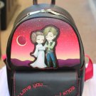 Loungefly Disney Star Wars Han and Leia I Love You .. I Knpw Mini Backpack NWT Loungefly Disney Star Wars Han and Leia I Love You .. I Knpw Mini Backpack NWT