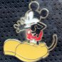 Loungefly Disney Mickey Mouse PIn Collector Convertible Mini Backpack NWT and Mickey Pin