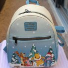 Loungefly Disney Winnie the Pooh & Friends Holiday Mini Backpack NWT