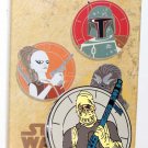 Disney Star Wars Bounty Hunters Mystery Pin Set Dengar Limited Release