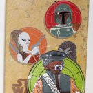 Disney Star Wars Bounty Hunters Mystery Pin Set Boushh Limited Release