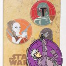Disney Star Wars Bounty Hunters Mystery Pin Set Zam Wesell Limited Release