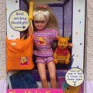 Mattel Flashlight Fun Stacie Doll and Winnie the Pooh 1997 Factory Sealed